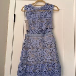 Self portrait lace mini dress size 8